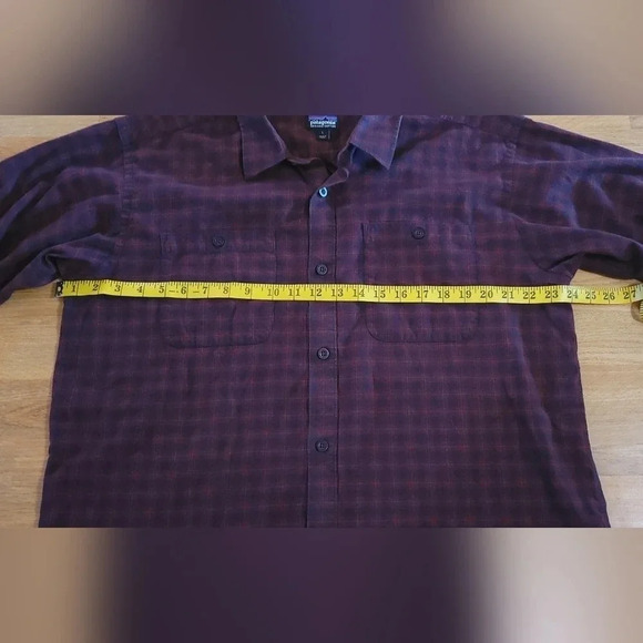 Patagonia Men’s Long Sleeve Organic Cotton Button Down Shirt Size Large‎ EUC - Picture 10 of 14